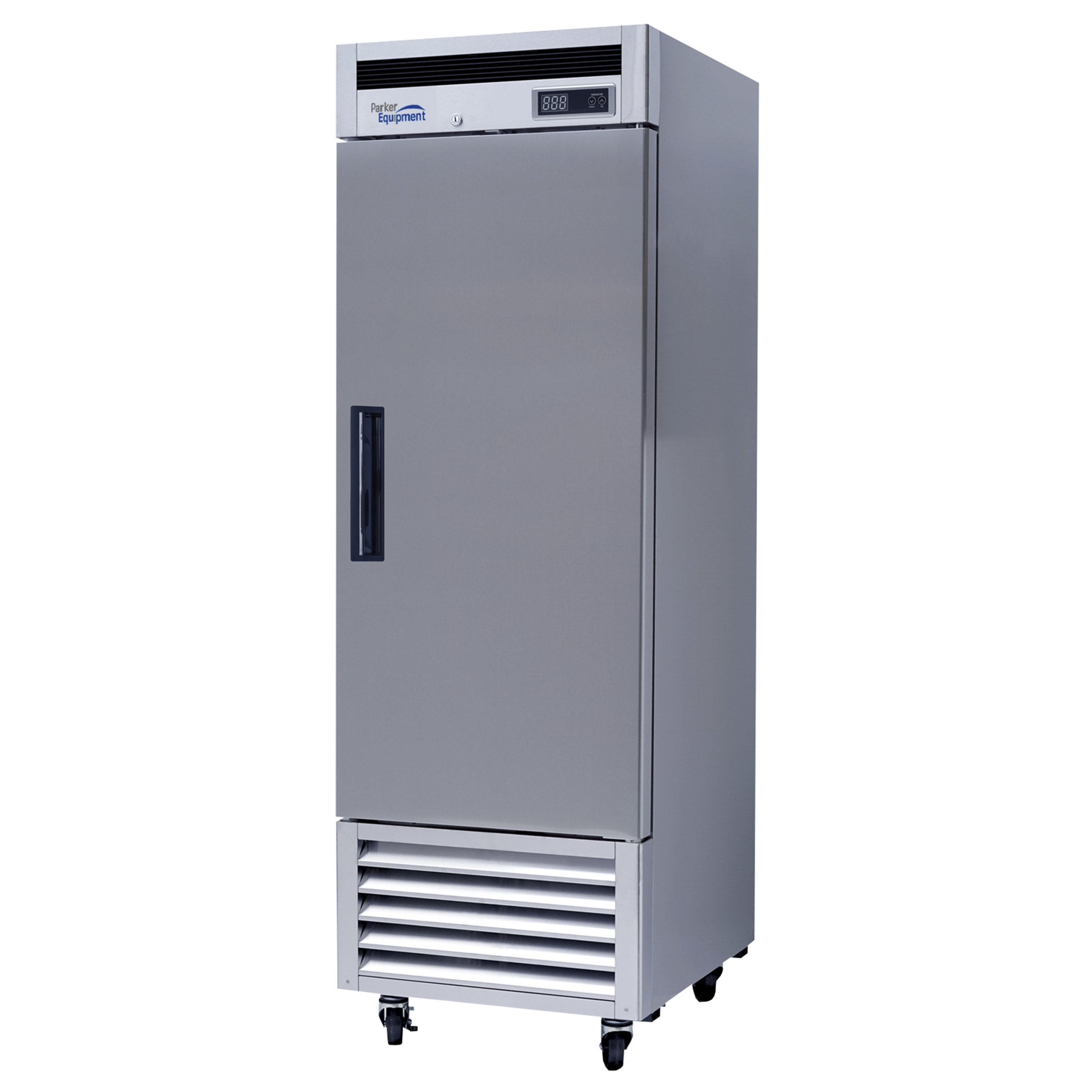 Congelador vertical con especificación, modelo STG1F-1G-HC, marca «True»,  con 1 puerta de cristal. – Diagnhos